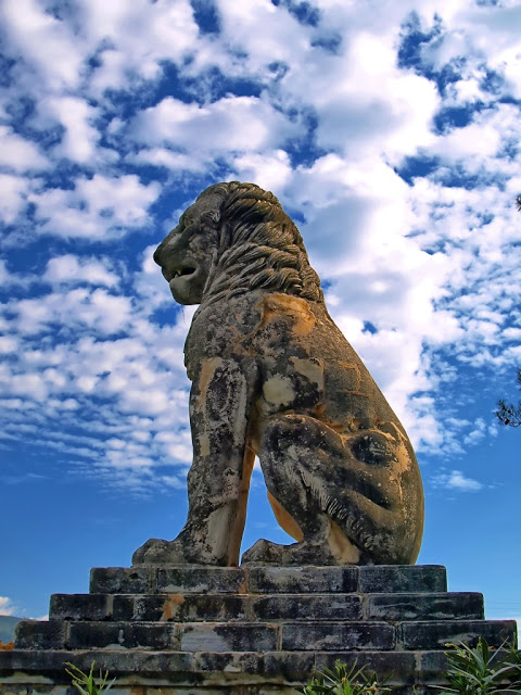 Image of the Lion of Amphipolis